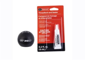 Ford Mustang Shift Knob - Ford Racing - GT350 6-Speed, Gloss Black, 2 in. Diameter - Black - `15-`19